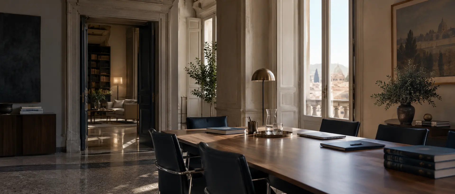 Sala riunioni di uno studio professionale, immagine illustrativa